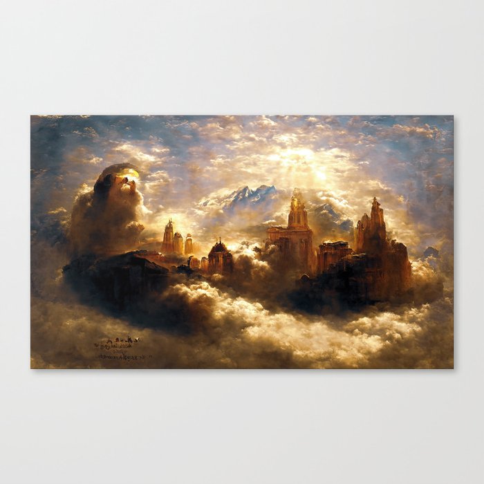 City of Heaven Canvas Print