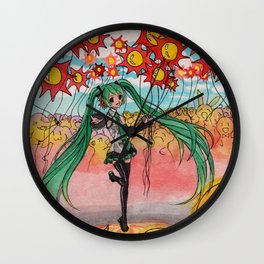 Hatsune Miku Wall Clock