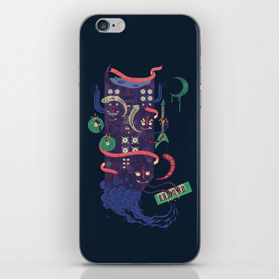Power Trio iPhone & iPod Skin