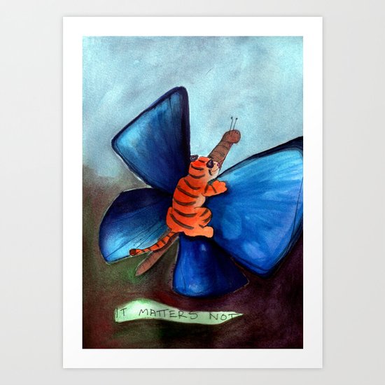 Let Art Be Your Butterfly Art Print