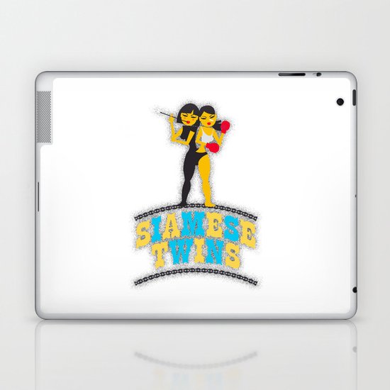 Siamese Twins Laptop & iPad Skin