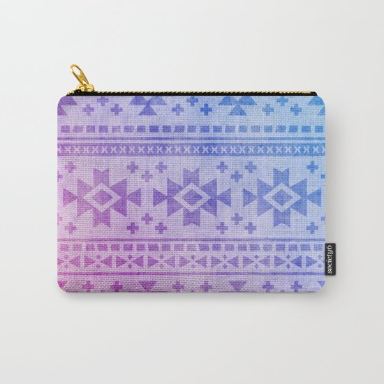 Aztec Pattern 04 Carry-All Pouch