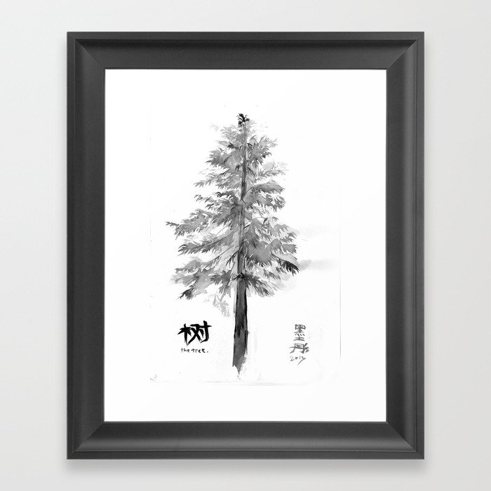 The Tree Framed Art Print