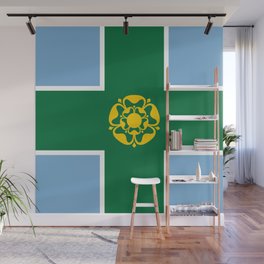Flag of Derbyshire Wall Mural