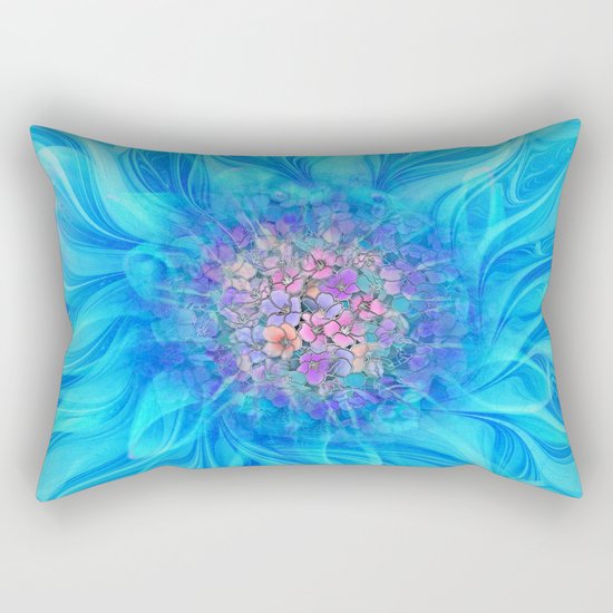 Fractal Flower 2 Rectangular Pillow