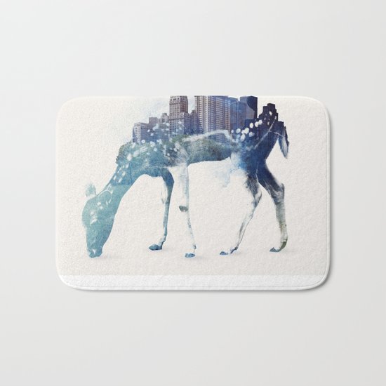 City Deer Bath Mat