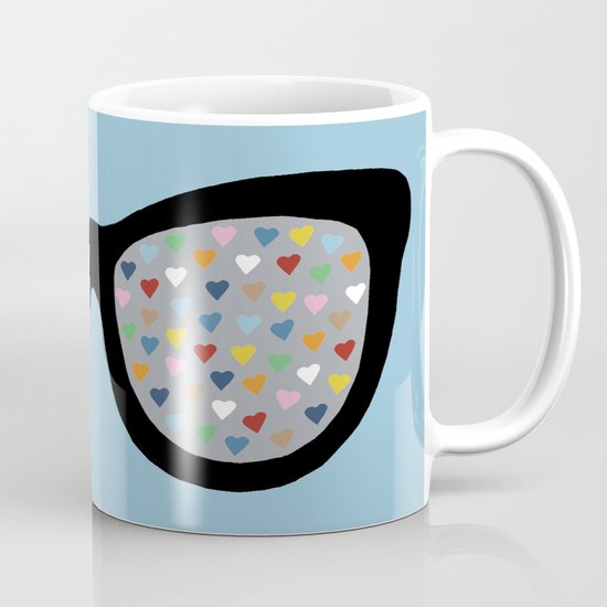 Heart Eyes Coffee Mug
