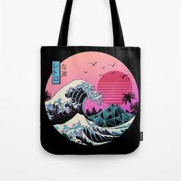 The Great Retro Wave Tote Bag