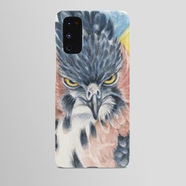Ornate Hawk Eagle Raptor Watercolor Art Android Case