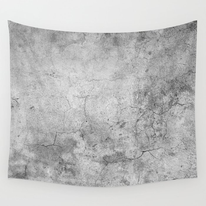 How to hang up best sale tapestry on concrete wall