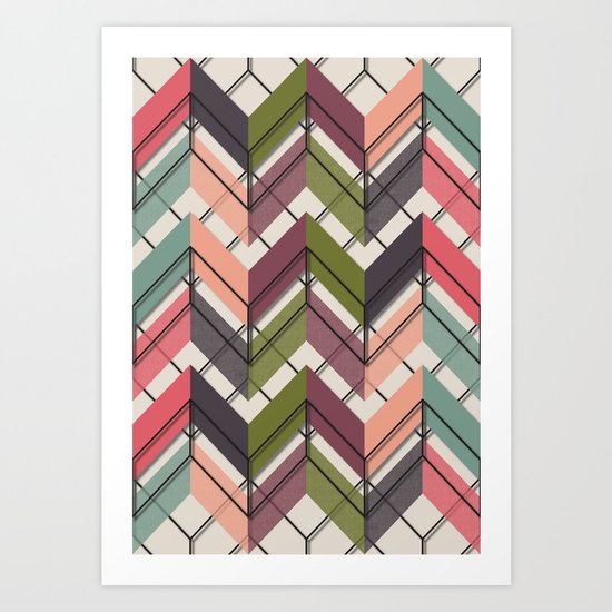 Fill & Stroke V Art Print