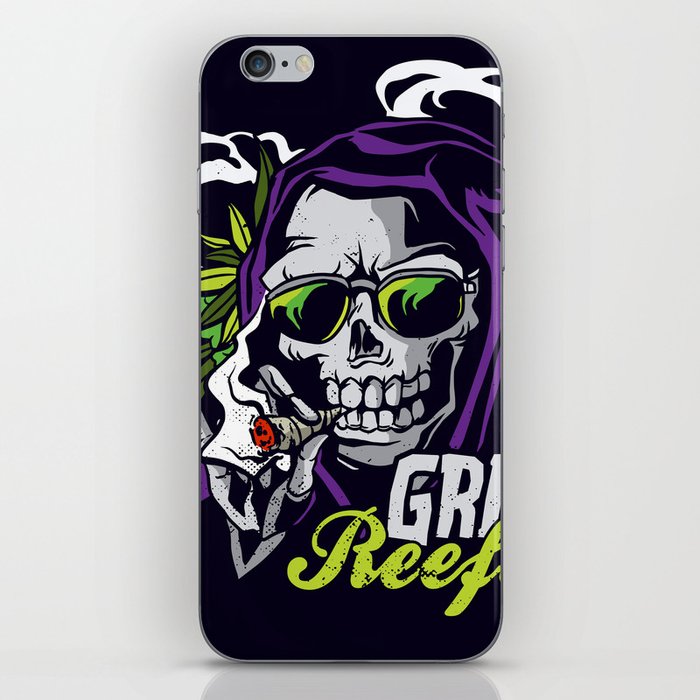 GRIM REEFER iPhone Skin