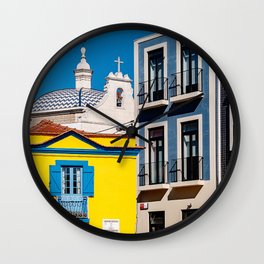 Aveiro Architecture, Portugal Photo Wall Clock