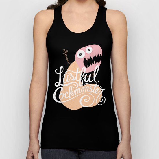 Lustful Cockmonster Unisex Tank Top