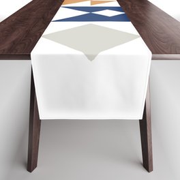 Classic triangle modern composition 2 Table Runner