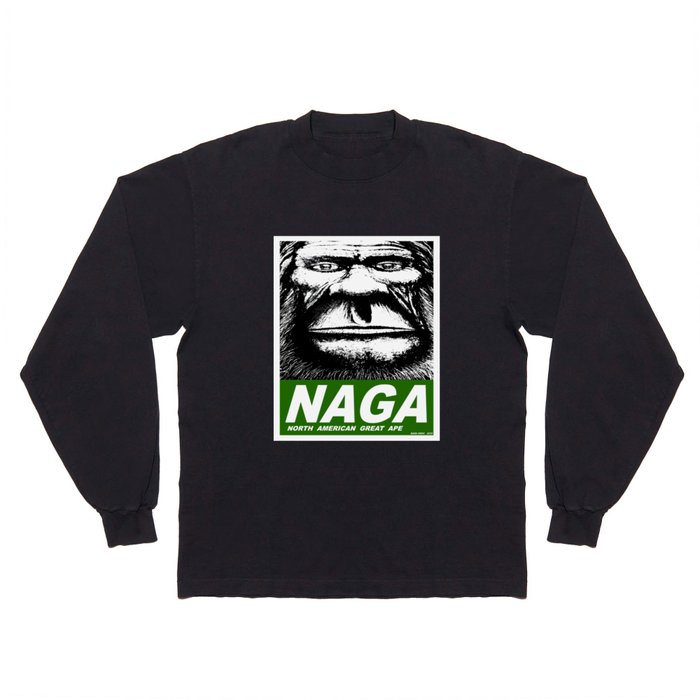 N.A.G.A. (North American Great Ape) Long Sleeve T Shirt