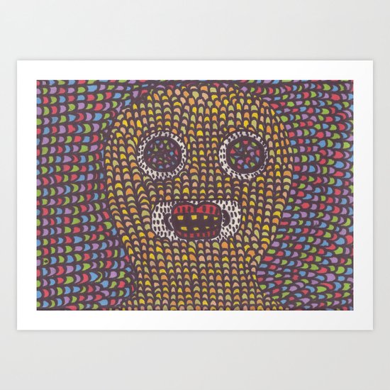 Acid. Art Print
