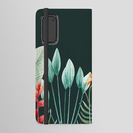 Tropical Leaves Texture Android Wallet Case