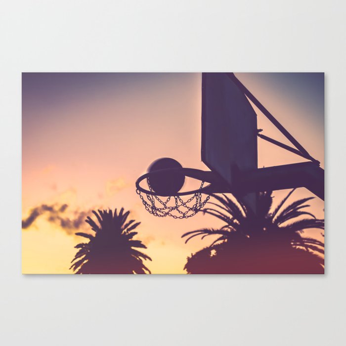 basketball hoop 1 Canvas Print