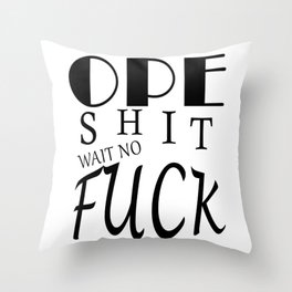Ope Throw Pillow
