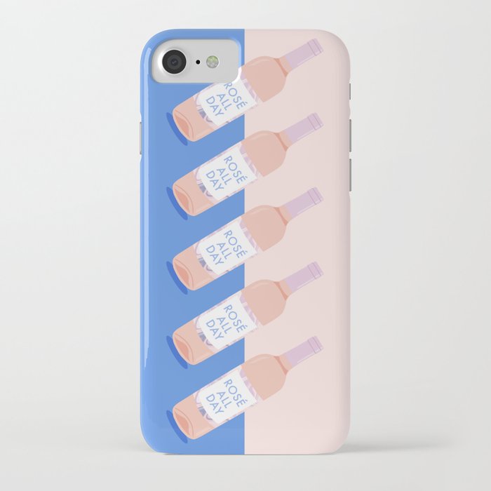 rosé all day iphone case