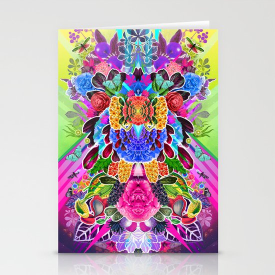 Flower Explosion Stationery Cards