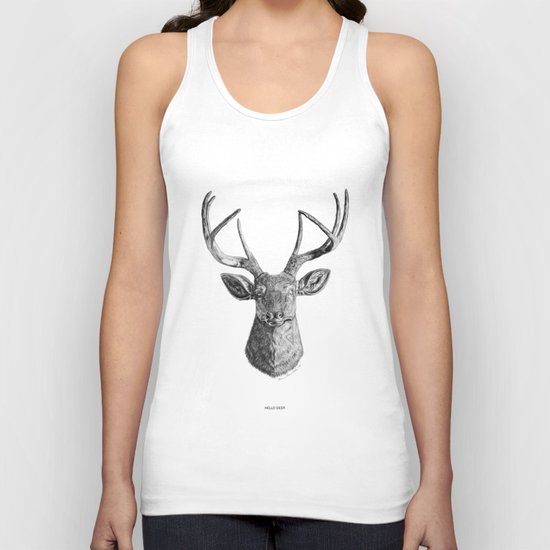 Hello Deer Unisex Tank Top