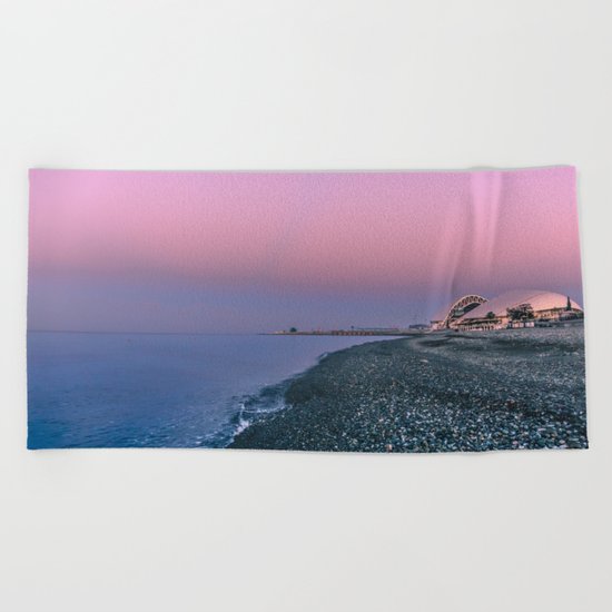 Fisht Olympic Stadium (FIFA 2017) Beach Towel
