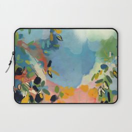 garden with sea view and olive tree Laptop Sleeve