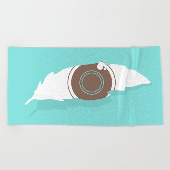 En-light-enment Beach Towel