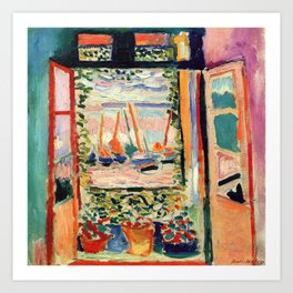 Henri Matisse The Open Window Art Print