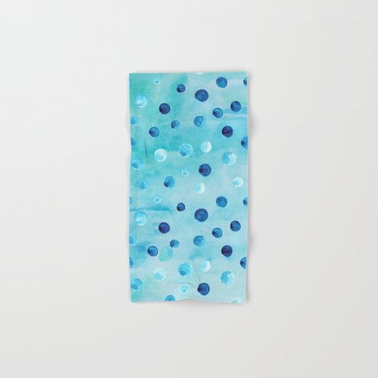 Polka Dot Pattern 03 Hand & Bath Towel