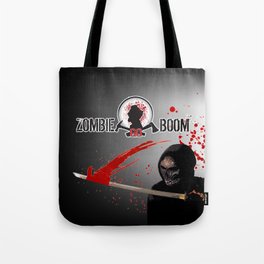 ZGB ZombieGoBoom Executioner with Katana  Tote Bag