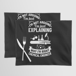 Chemical Engineer Chemistry Engineering Science Placemat