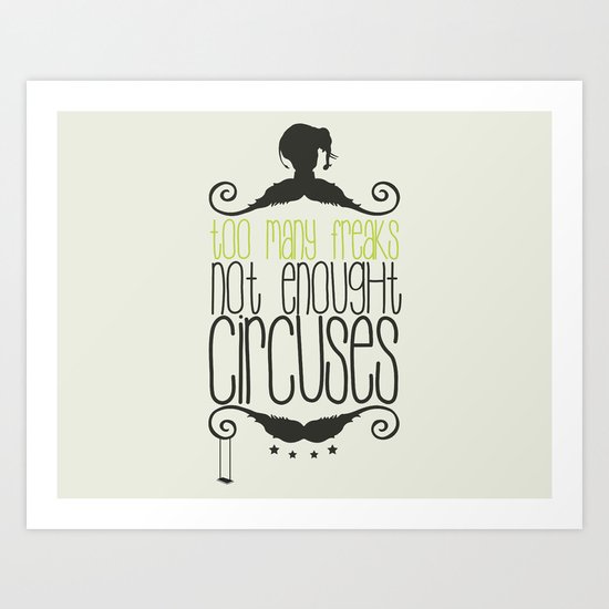 Freaks Art Print