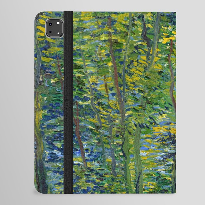 Vincent van Gogh "Path in the Wood" iPad Folio Case