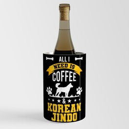 Coffee and Korean Jindo Wine Chiller