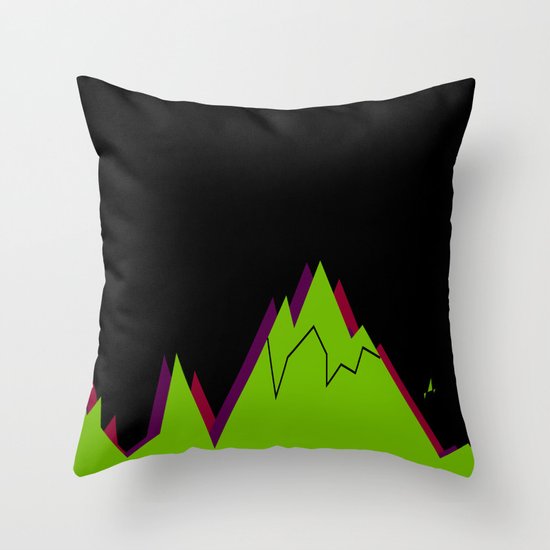 Mountain Throw Pillow
