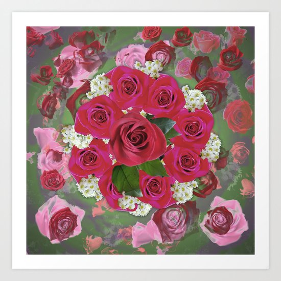 Anniversary 8 Fade Art Print