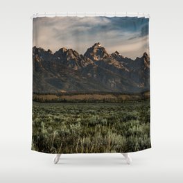 Teton Morning Shower Curtain