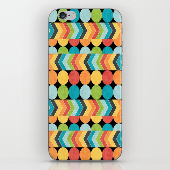 Retro Color Play iPhone & iPod Skin