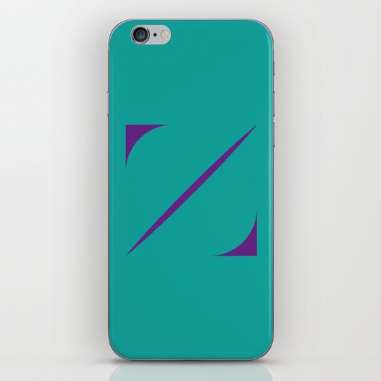 Z like Z iPhone Skin