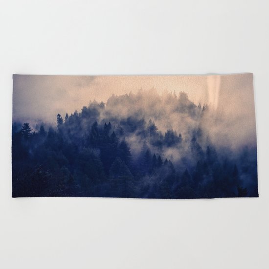 In the Pale Moonlight Beach Towel