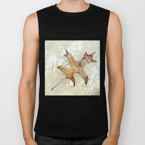 cold winter's day Biker Tank