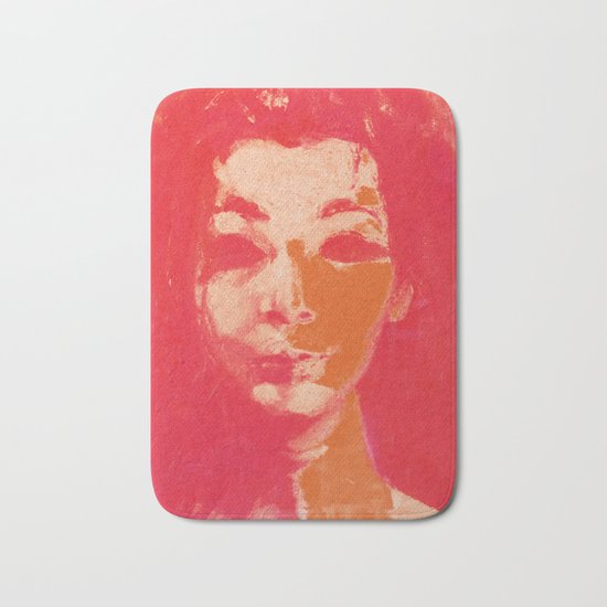 Colorful Woman 1 Bath Mat