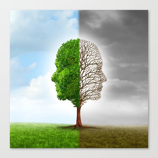 Seasons Tree Canvas Print