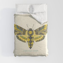 "Acherontia atropos" Moth Comforter