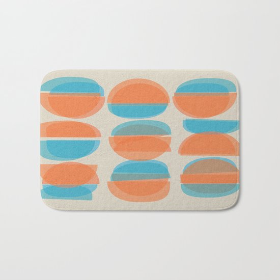 Chinese Bowls Bath Mat