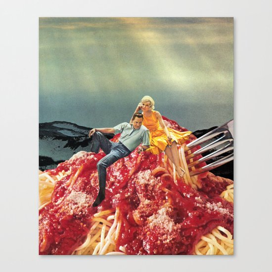 SPAGHETTI Canvas Print