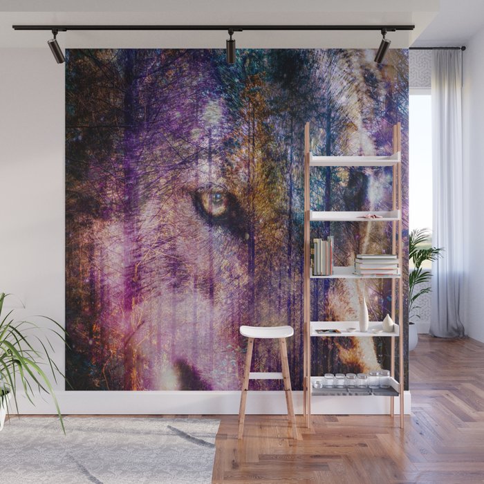 Wolf Forest : These Are My Forests Wall Mural